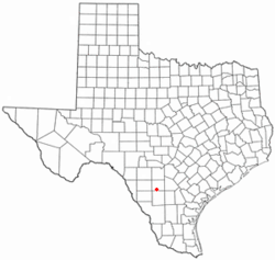 Dilley, TX Map