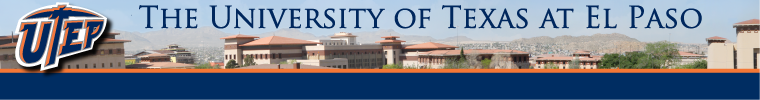 El Paso, Texas  University of Texas at El Paso, Texas UTEP