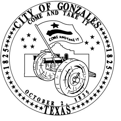 City of Gonzales Come and take it Gonzales, Texas City Seal