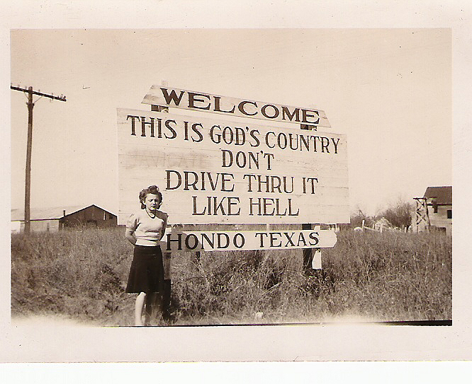 Hondo, Texas Portable Buildings Hondo, TX famous sign