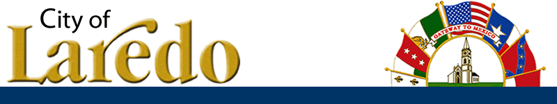 City of Laredo, Texas Banner. Link to city website