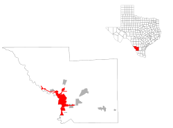 Laredo, Texas Map