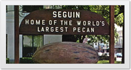Seguin Texas - Home of the world's Largest Pecan!